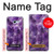 S3713 パープルクォーツアメジストグラフィックプリント Purple Quartz Amethyst Graphic Printed Samsung Galaxy A5 (2017) バックケース、フリップケース・カバー