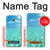 S3720 サマーオーシャンビーチ Summer Ocean Beach Samsung Galaxy A5 (2017) バックケース、フリップケース・カバー