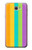 S3678 カラフルなレインボーバーティカル Colorful Rainbow Vertical Samsung Galaxy J7 Prime (SM-G610F) バックケース、フリップケース・カバー