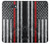 S3687 消防士細い赤い線アメリカの国旗 Firefighter Thin Red Line American Flag Samsung Galaxy J7 Prime (SM-G610F) バックケース、フリップケース・カバー