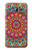 S3694 ヒッピーアートパターン Hippie Art Pattern Samsung Galaxy J3 (2016) バックケース、フリップケース・カバー