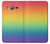 S3698 LGBTグラデーションプライドフラグ LGBT Gradient Pride Flag Samsung Galaxy J3 (2016) バックケース、フリップケース・カバー