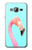 S3708 ピンクのフラミンゴ Pink Flamingo Samsung Galaxy J3 (2016) バックケース、フリップケース・カバー