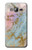S3717 ローズゴールドブルーパステル大理石グラフィックプリント Rose Gold Blue Pastel Marble Graphic Printed Samsung Galaxy J3 (2016) バックケース、フリップケース・カバー