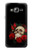 S3753 ダークゴシックゴススカルローズ Dark Gothic Goth Skull Roses Samsung Galaxy J3 (2016) バックケース、フリップケース・カバー