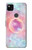 S3709 ピンクギャラクシー Pink Galaxy Google Pixel 4a バックケース、フリップケース・カバー