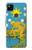 S3744 タロットカードスター Tarot Card The Star Google Pixel 4a バックケース、フリップケース・カバー