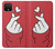 S3701 ミニハートラブサイン Mini Heart Love Sign Google Pixel 4 バックケース、フリップケース・カバー
