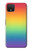 S3698 LGBTグラデーションプライドフラグ LGBT Gradient Pride Flag Google Pixel 4 XL バックケース、フリップケース・カバー