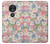 S3688 花の花のアートパターン Floral Flower Art Pattern Motorola Moto G7 Play バックケース、フリップケース・カバー