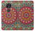 S3694 ヒッピーアートパターン Hippie Art Pattern Motorola Moto G7 Play バックケース、フリップケース・カバー