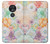S3705 パステルフローラルフラワー Pastel Floral Flower Motorola Moto G7 Play バックケース、フリップケース・カバー