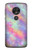 S3706 パステルレインボーギャラクシーピンクスカイ Pastel Rainbow Galaxy Pink Sky Motorola Moto G7 Play バックケース、フリップケース・カバー