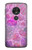 S3710 ピンクのラブハート Pink Love Heart Motorola Moto G7 Play バックケース、フリップケース・カバー