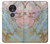 S3717 ローズゴールドブルーパステル大理石グラフィックプリント Rose Gold Blue Pastel Marble Graphic Printed Motorola Moto G7 Play バックケース、フリップケース・カバー