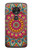 S3694 ヒッピーアートパターン Hippie Art Pattern Motorola Moto G7 Power バックケース、フリップケース・カバー