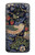 S3791 ウィリアムモリスストロベリーシーフ生地 William Morris Strawberry Thief Fabric Motorola Moto G7 Power バックケース、フリップケース・カバー