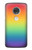 S3698 LGBTグラデーションプライドフラグ LGBT Gradient Pride Flag Motorola Moto G7, Moto G7 Plus バックケース、フリップケース・カバー
