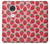 S3719 いちご柄 Strawberry Pattern Motorola Moto G7, Moto G7 Plus バックケース、フリップケース・カバー