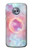 S3709 ピンクギャラクシー Pink Galaxy Motorola Moto X4 バックケース、フリップケース・カバー