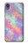 S3706 パステルレインボーギャラクシーピンクスカイ Pastel Rainbow Galaxy Pink Sky Motorola Moto E6, Moto E (6th Gen) バックケース、フリップケース・カバー