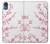 S3707 ピンクの桜の春の花 Pink Cherry Blossom Spring Flower Motorola Moto E6, Moto E (6th Gen) バックケース、フリップケース・カバー