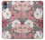 S3716 バラの花柄 Rose Floral Pattern Motorola Moto E6, Moto E (6th Gen) バックケース、フリップケース・カバー