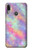 S3706 パステルレインボーギャラクシーピンクスカイ Pastel Rainbow Galaxy Pink Sky Motorola Moto E6 Plus, Moto E6s バックケース、フリップケース・カバー