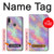 S3706 パステルレインボーギャラクシーピンクスカイ Pastel Rainbow Galaxy Pink Sky Motorola Moto E6 Plus, Moto E6s バックケース、フリップケース・カバー