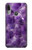 S3713 パープルクォーツアメジストグラフィックプリント Purple Quartz Amethyst Graphic Printed Motorola Moto E6 Plus, Moto E6s バックケース、フリップケース・カバー