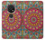 S3694 ヒッピーアートパターン Hippie Art Pattern Nokia 7.2 バックケース、フリップケース・カバー