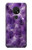 S3713 パープルクォーツアメジストグラフィックプリント Purple Quartz Amethyst Graphic Printed Nokia 7.2 バックケース、フリップケース・カバー