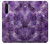 S3713 パープルクォーツアメジストグラフィックプリント Purple Quartz Amethyst Graphic Printed OnePlus Nord バックケース、フリップケース・カバー