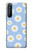 S3681 デイジーの花のパターン Daisy Flowers Pattern Sony Xperia 1 II バックケース、フリップケース・カバー