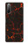 S3696 溶岩マグマ Lava Magma Sony Xperia 10 II バックケース、フリップケース・カバー