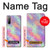 S3706 パステルレインボーギャラクシーピンクスカイ Pastel Rainbow Galaxy Pink Sky Sony Xperia 10 II バックケース、フリップケース・カバー