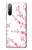 S3707 ピンクの桜の春の花 Pink Cherry Blossom Spring Flower Sony Xperia 10 II バックケース、フリップケース・カバー
