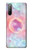 S3709 ピンクギャラクシー Pink Galaxy Sony Xperia 10 II バックケース、フリップケース・カバー