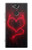 S3682 デビルハート Devil Heart Sony Xperia XA2 バックケース、フリップケース・カバー