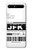 S3664 航空会社の旅行手荷物ラベル Airline Travel Luggage Label Samsung Galaxy Z Flip 5G バックケース、フリップケース・カバー
