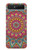 S3694 ヒッピーアートパターン Hippie Art Pattern Samsung Galaxy Z Flip 5G バックケース、フリップケース・カバー