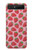 S3719 いちご柄 Strawberry Pattern Samsung Galaxy Z Flip 5G バックケース、フリップケース・カバー