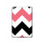 S1849 ピンクブラックシェブロンジグザグ Pink Black Chevron Zigzag iPad mini 4, iPad mini 5, iPad mini 5 (2019) タブレットケース