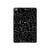 S2574 数学物理学黒板式 Mathematics Physics Blackboard Equation iPad mini 4, iPad mini 5, iPad mini 5 (2019) タブレットケース
