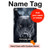 S3168 ドイツのシェパード・ブラック・ドッグ German Shepherd Black Dog iPad mini 4, iPad mini 5, iPad mini 5 (2019) タブレットケース