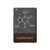 S3475 カフェイン分子 Caffeine Molecular iPad mini 4, iPad mini 5, iPad mini 5 (2019) タブレットケース