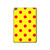 S3526 赤い水玉 Red Spot Polka Dot iPad mini 4, iPad mini 5, iPad mini 5 (2019) タブレットケース