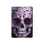 S3582 紫の頭蓋骨 Purple Sugar Skull iPad mini 4, iPad mini 5, iPad mini 5 (2019) タブレットケース