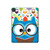 S2521 可愛いオタクフクロウ漫画 Cute Nerd Owl Cartoon iPad Pro 11 (2021,2020,2018, 3rd, 2nd, 1st) タブレットケース