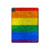 S2683 レインボーフラッグ プライド旗 Rainbow LGBT Pride Flag iPad Pro 11 (2021,2020,2018, 3rd, 2nd, 1st) タブレットケース